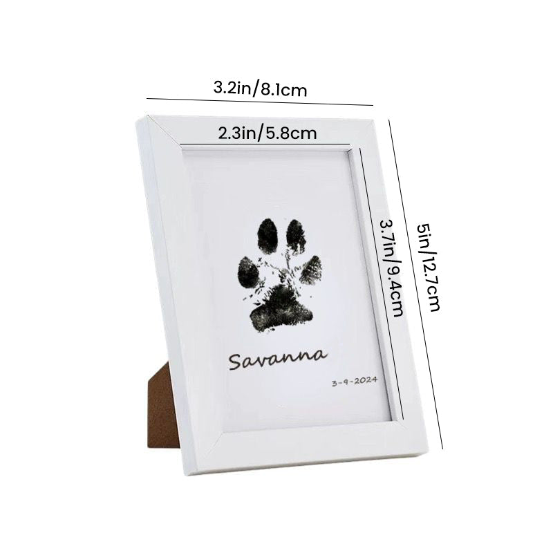 Customizable Dog Paw Photo Frame