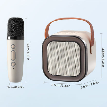 Portable Wireless Karaoke Machine with Microphones