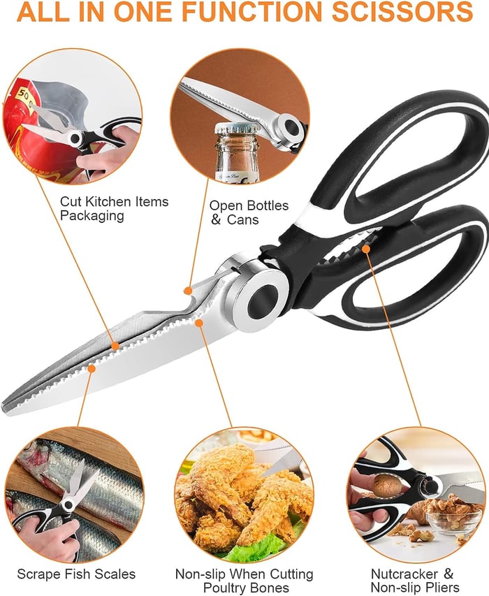 Sharp Kitchen Shears for Home Use