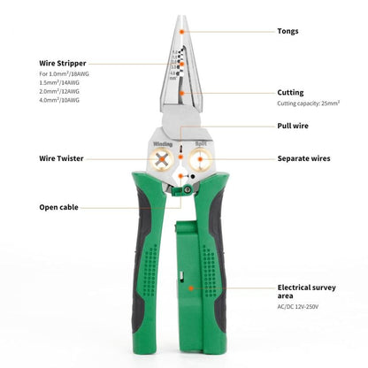 Essential Electrician Needle Nose Pliers Set