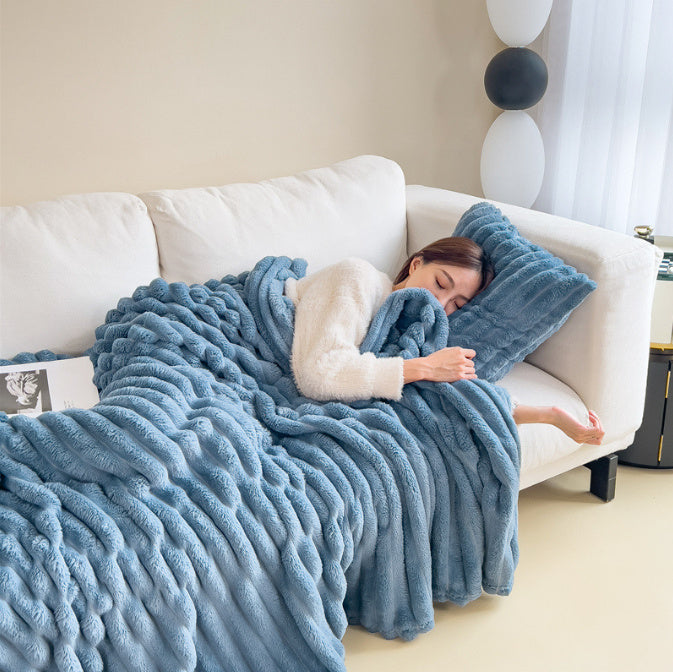 Cozy Warm Fleece Blanket for Winter Nights