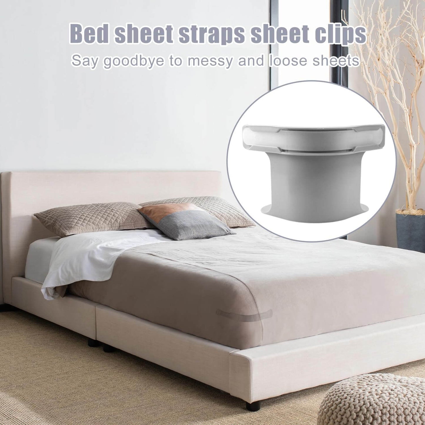 Secure Fitted Bed Sheet Holders