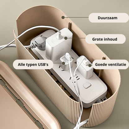 Neat Cord Storage Box Organizer