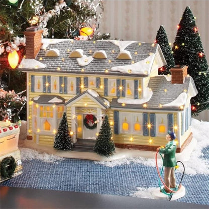 Festive LED Musical Christmas House