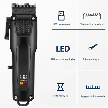 Advanced Mens Grooming Set with Cordless Clippers