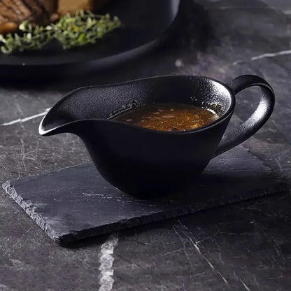Stylish Ceramic Sauce Boat - 220ml