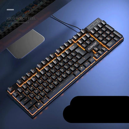 Fast Gaming Mechanical LED Keyboard - Luxicro