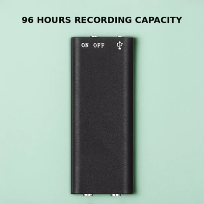 Compact Digital Voice Recorder with Long Battery Life