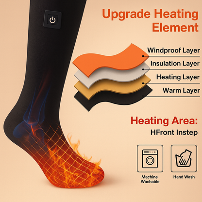 Cozy Fleece Lined Cold Weather Socks
