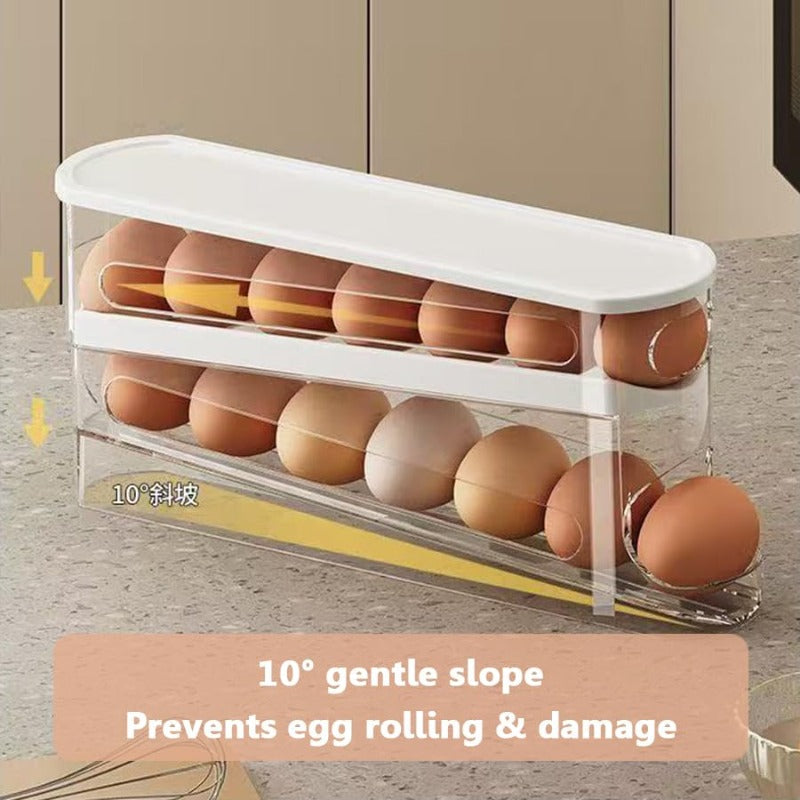 Automatic Stackable Egg Storage Container