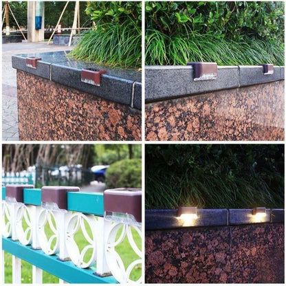 Green Solar Powered Garden Lights