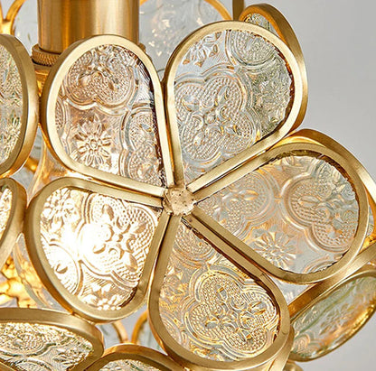 Beautiful Flower Pendant LED Lamp