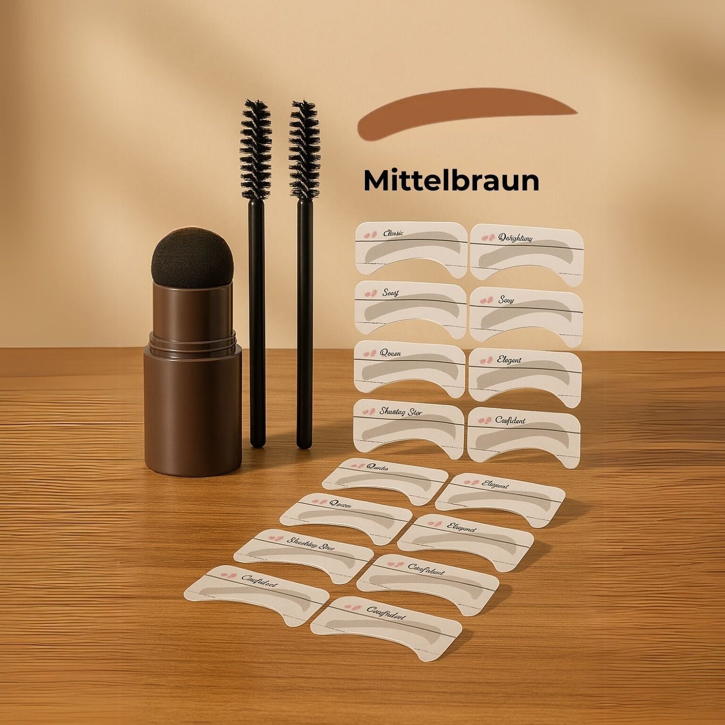 Easy Brow Stamp Makeup Kit