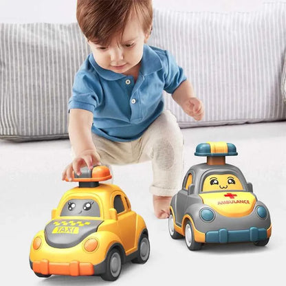 Colorful Kids Toy Cars - Push and Go