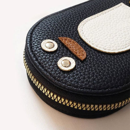 Cute Penguin Leather Card Wallet