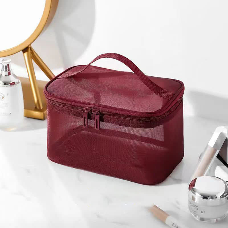 Breathable Hanging Storage Bag Bathroom Organizer