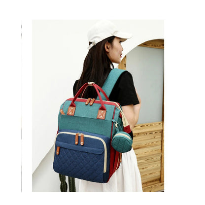 Versatile 2in1 Diaper Bag with Changing Pad