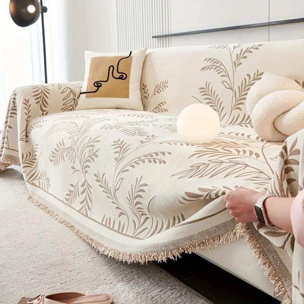 Plush Fleece Sofa Slipcover