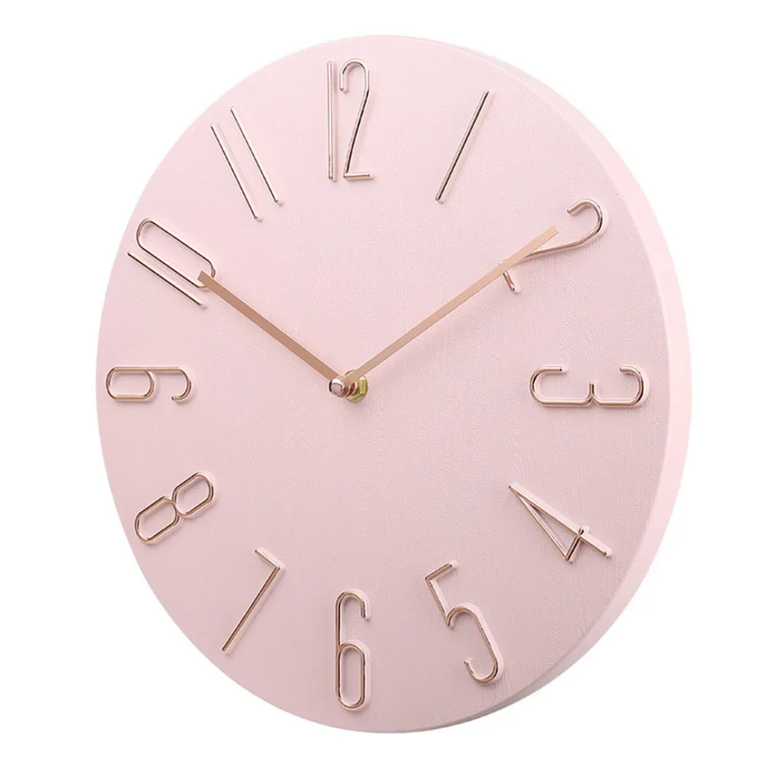 Colorful Large Wall Clock With Bold Design - Luxicro