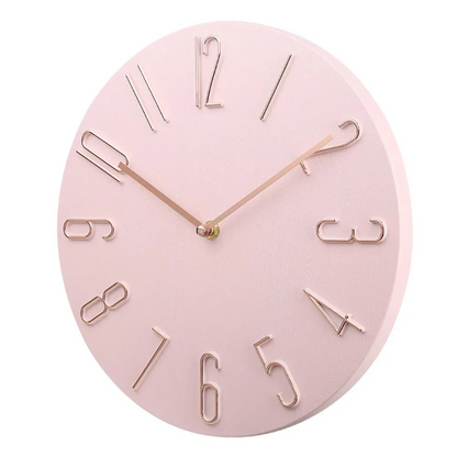 Colorful Large Wall Clock With Bold Design - Luxicro