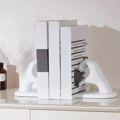 Romantic Heart Shaped Decor Bookends