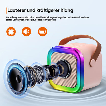 Fun Kids Portable Karaoke Machine with Microphone
