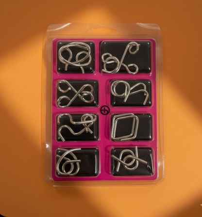 Brain Teaser Metal Puzzle Toy for Kids