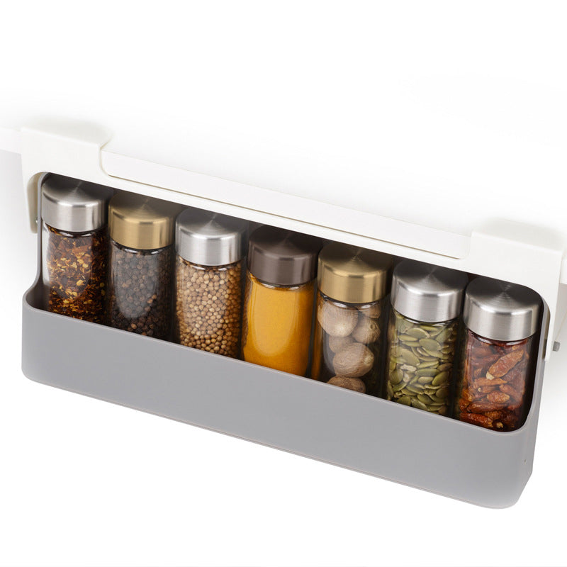 Space Saving Under Shelf Spice Rack