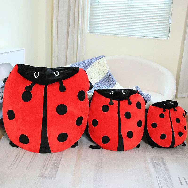Adorable Red Bug Neck Pillow