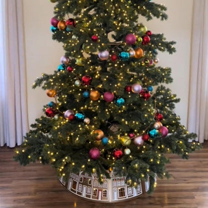 Vibrant LED Holiday Tree Skirt Decor