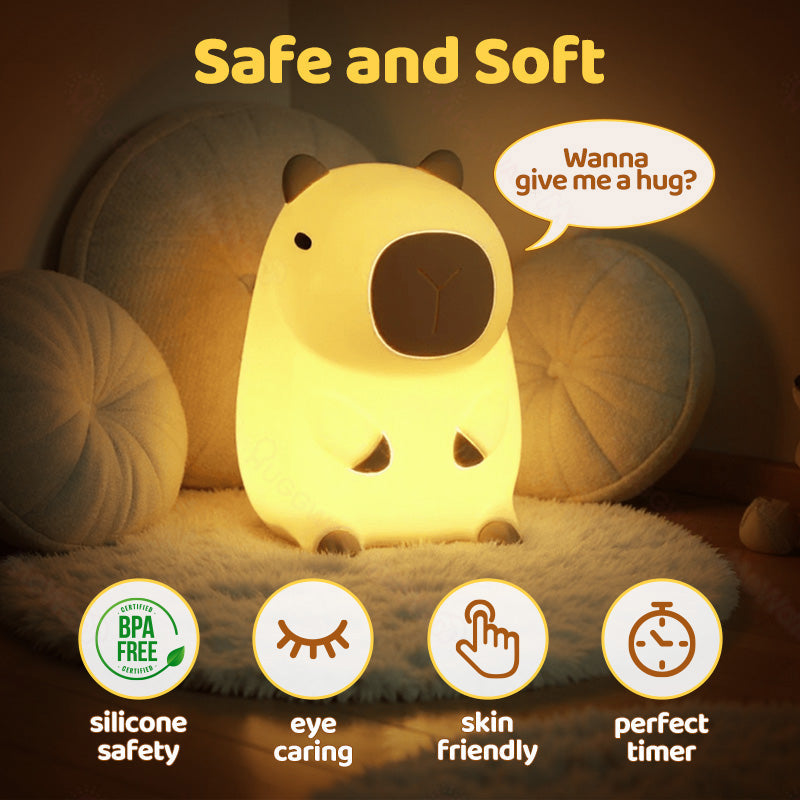 Cuddly Animal Table Night Light