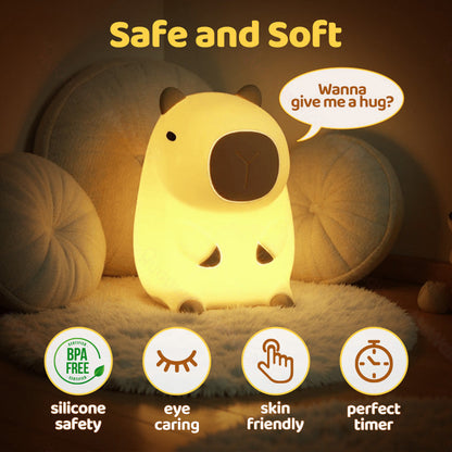 Cuddly Animal Table Night Light