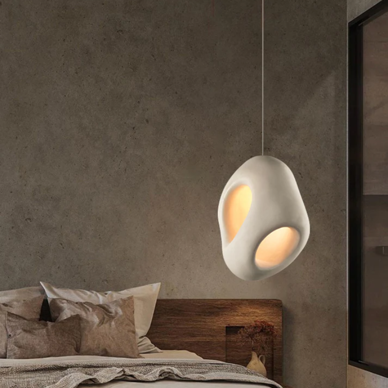 Edgy Modern Metal LED Pendant Lamp