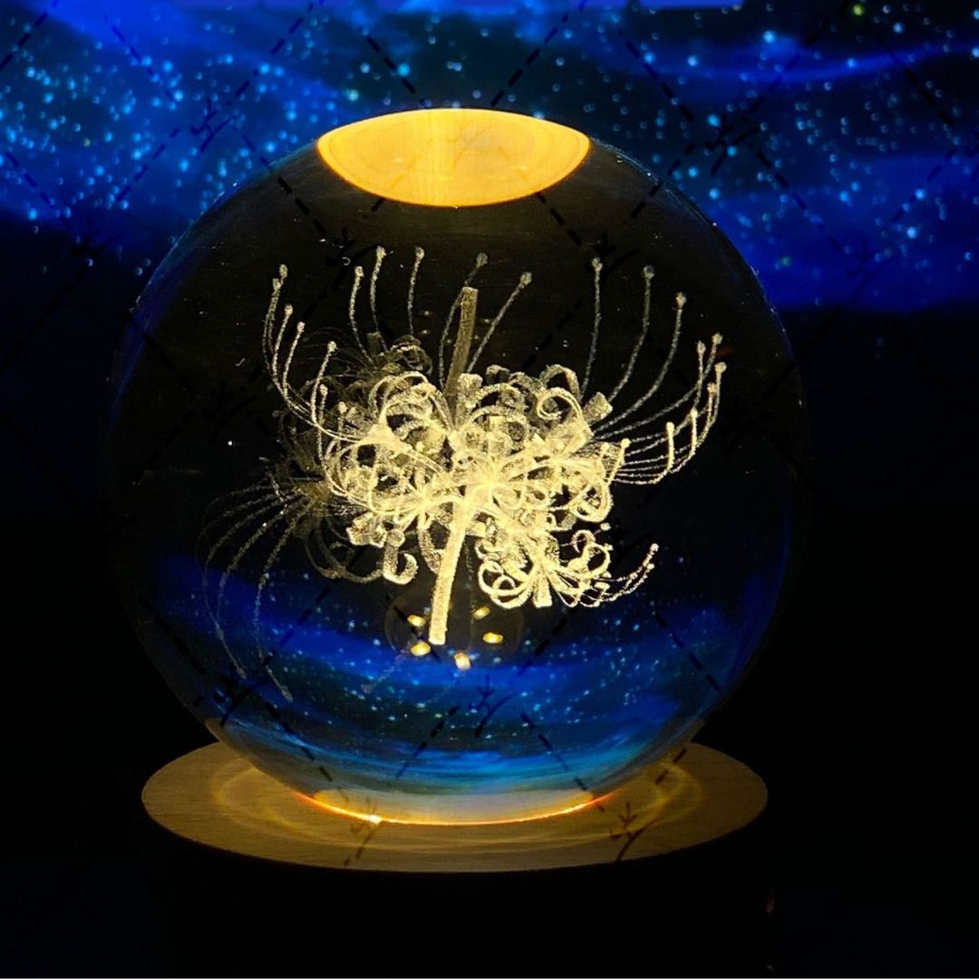 Shining Crystal Orb Decoration
