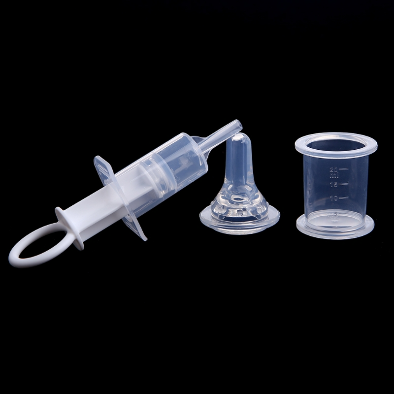Baby Oral Syringe with Soft Pacifier Tip