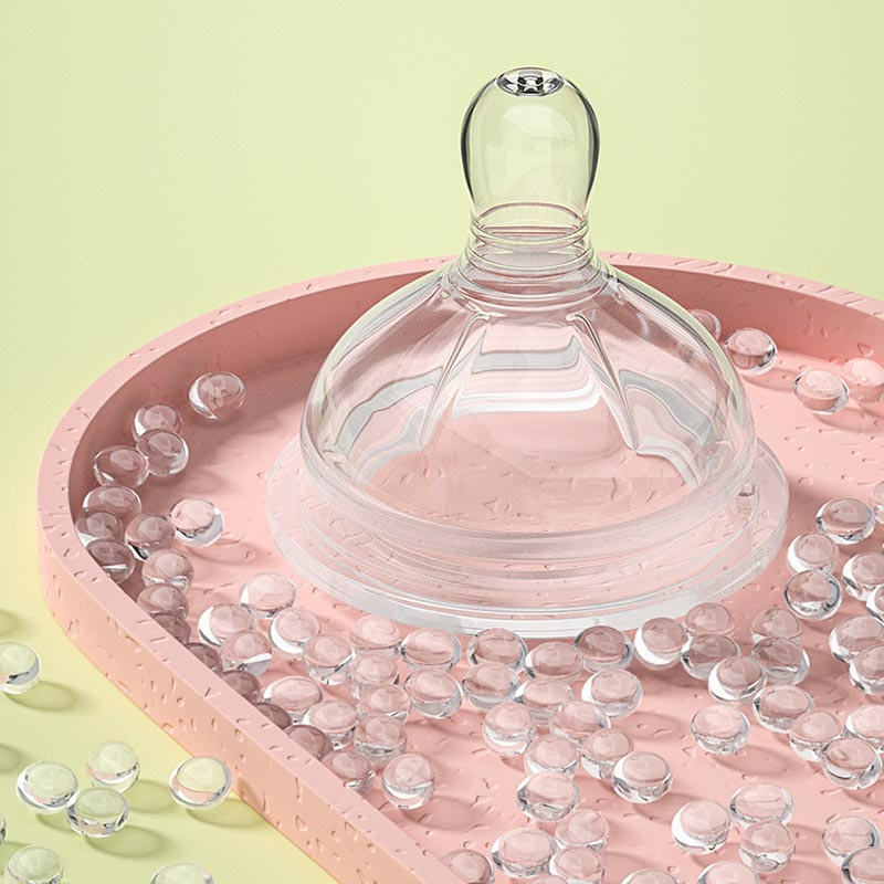 Gentle Baby Bottle with Soft Spout - BPA Free Newborn Feeder