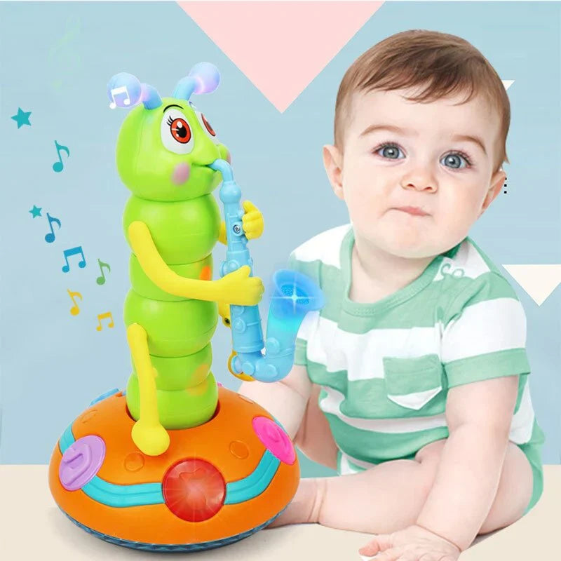 Fun Musical Caterpillar Toy - Luxicro