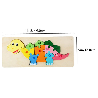 Colorful Children's Puzzle Toy Set