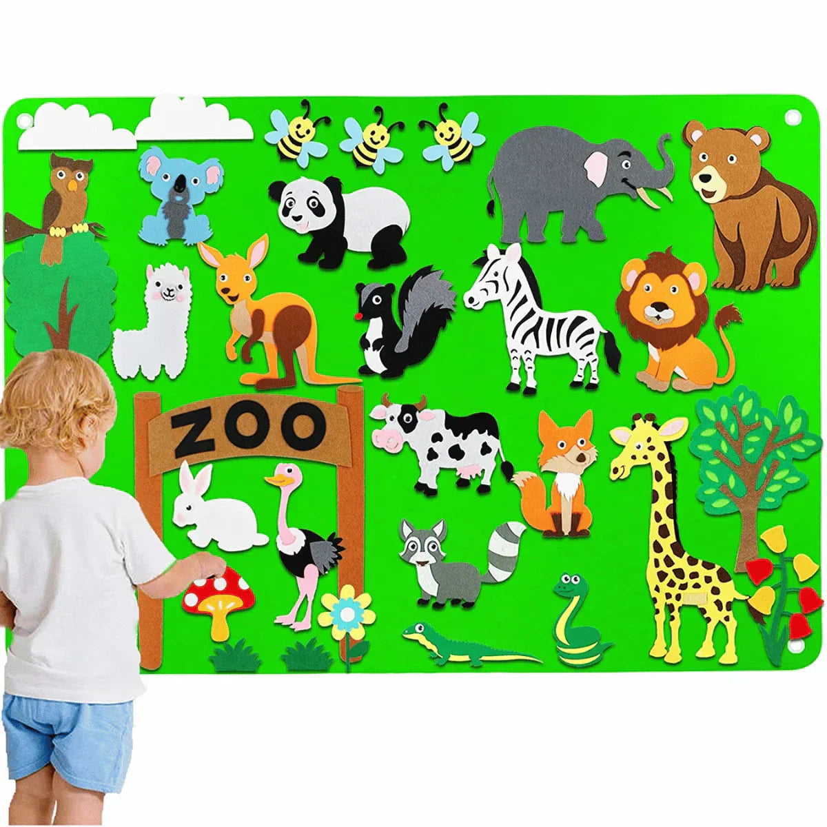 Bright Educational Play Board for Children