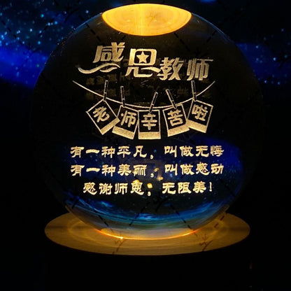 Shining Crystal Orb Decoration