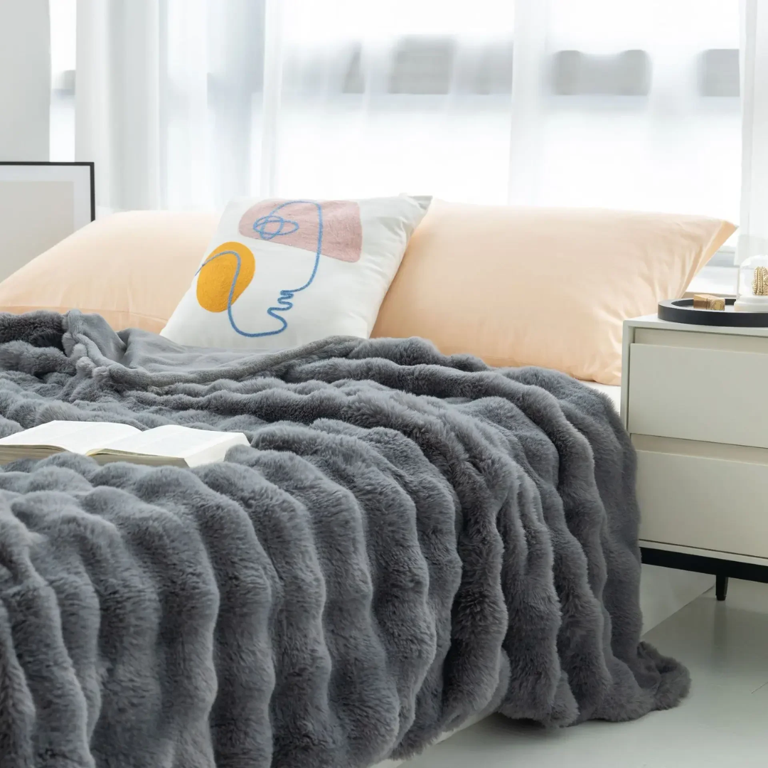 Soft Flannel Plaid Blanket