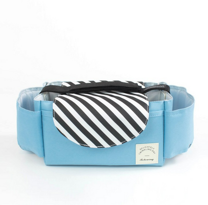 Convenient Stroller Organiser Bag with Bottle Holder