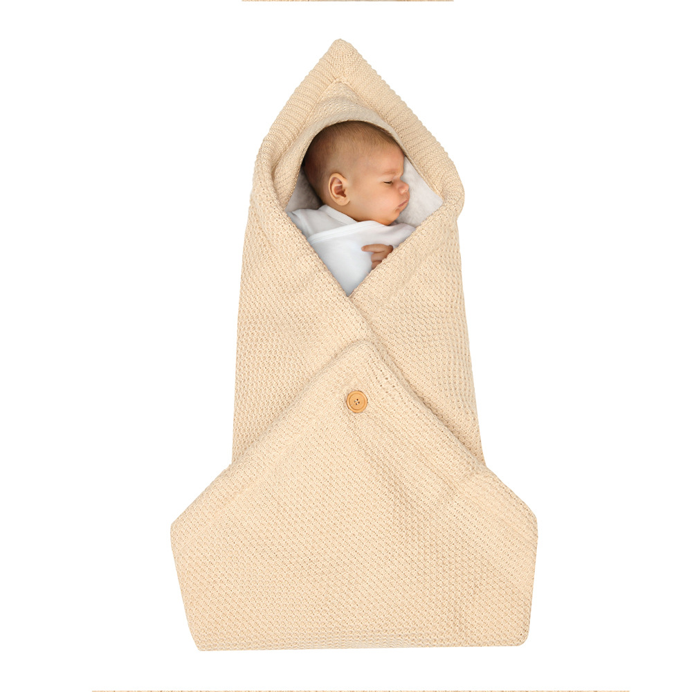 Cozy Baby Hooded Swaddle Blanket - Luxicro