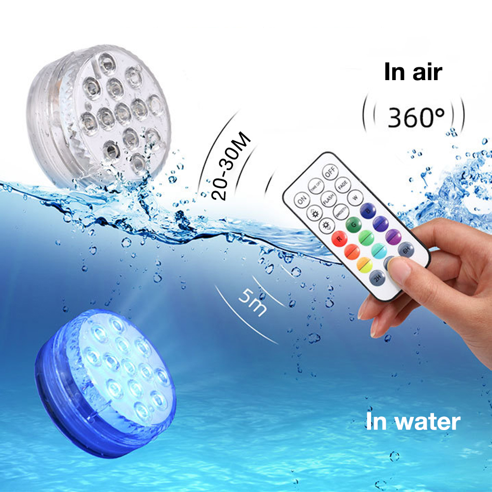 Colorful Pool LED Light with Remote