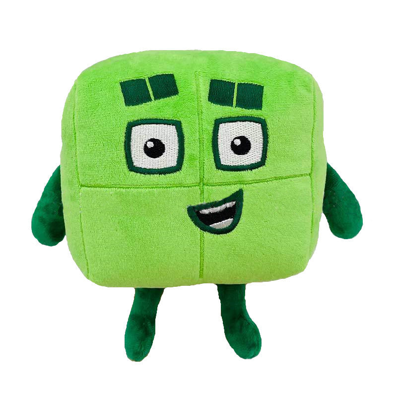 Cuddly Colorful Number Stuffed Toys