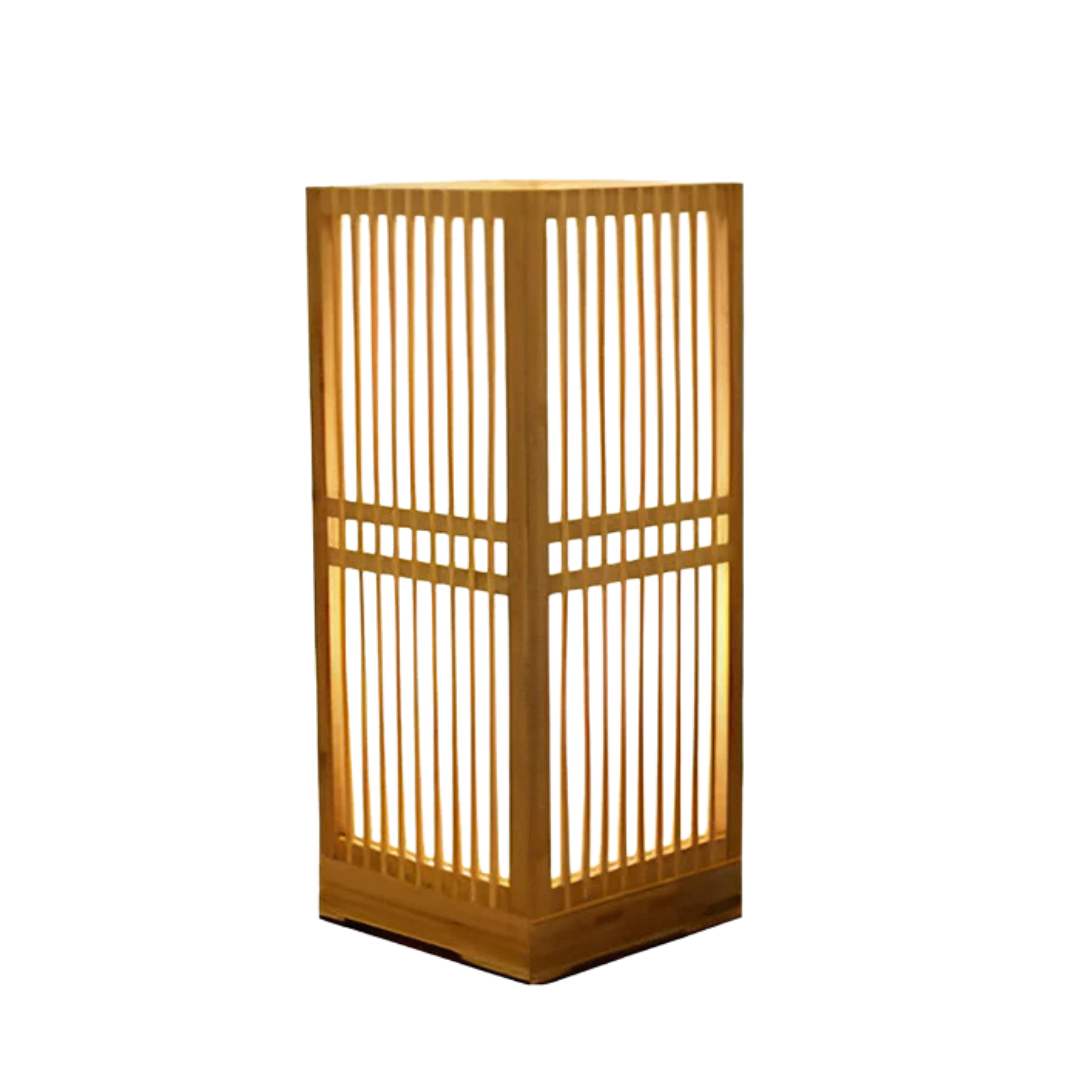 Natural Bamboo Table Light