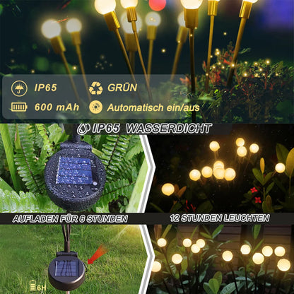 Outdoor Solar Powered String Fairy Lights