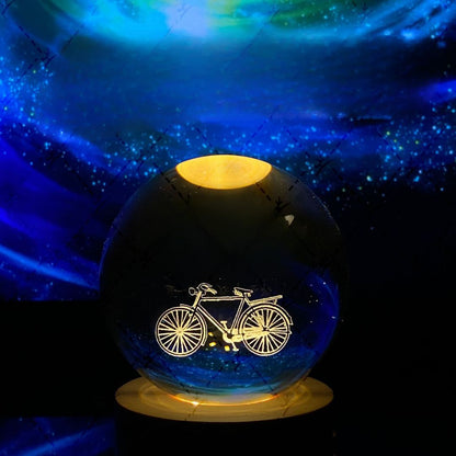 Shining Crystal Orb Decoration