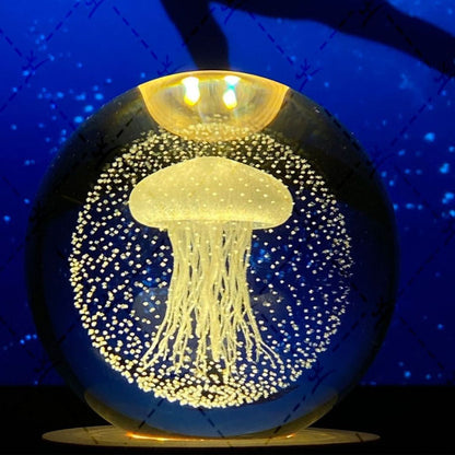 Shining Crystal Orb Decoration