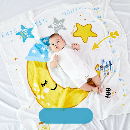 Cozy Infant Blanket and Breathable Swaddle Cloth